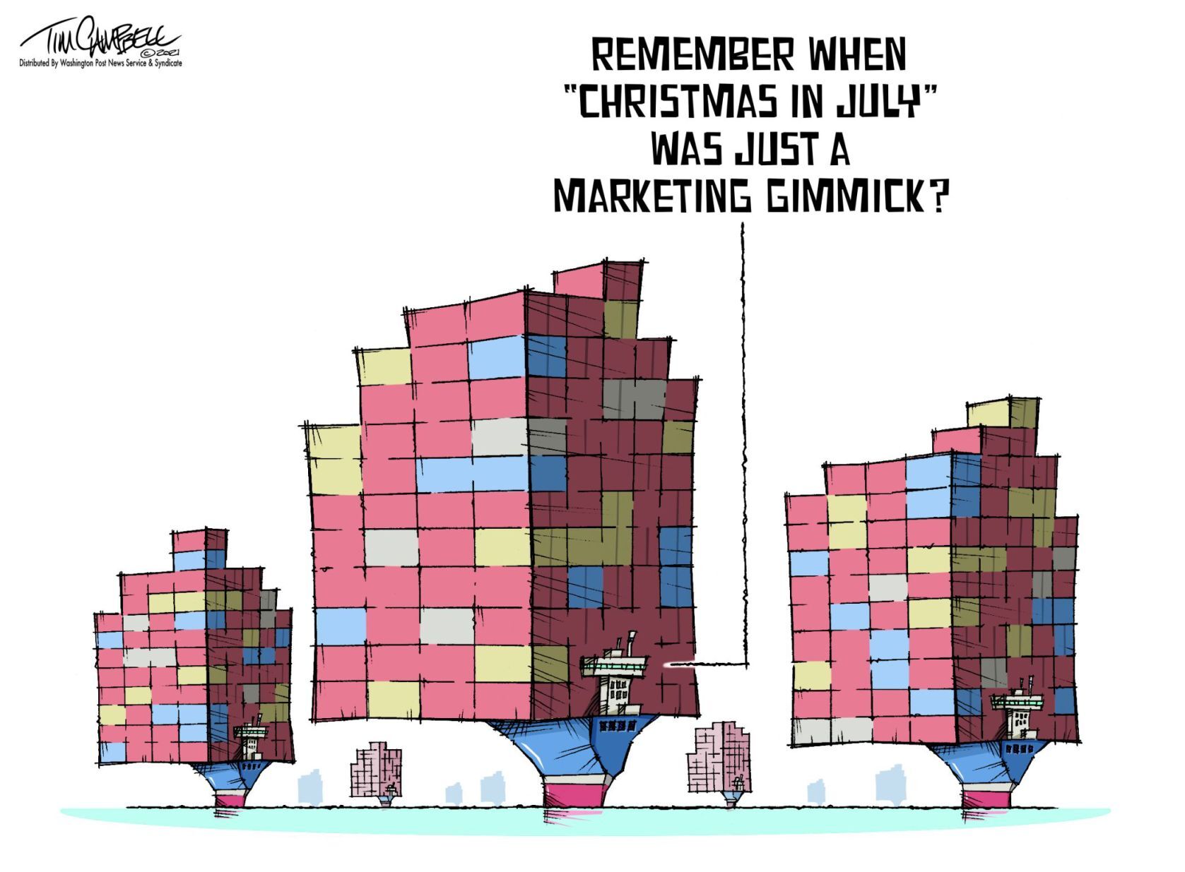 Tim Campbell cartoon